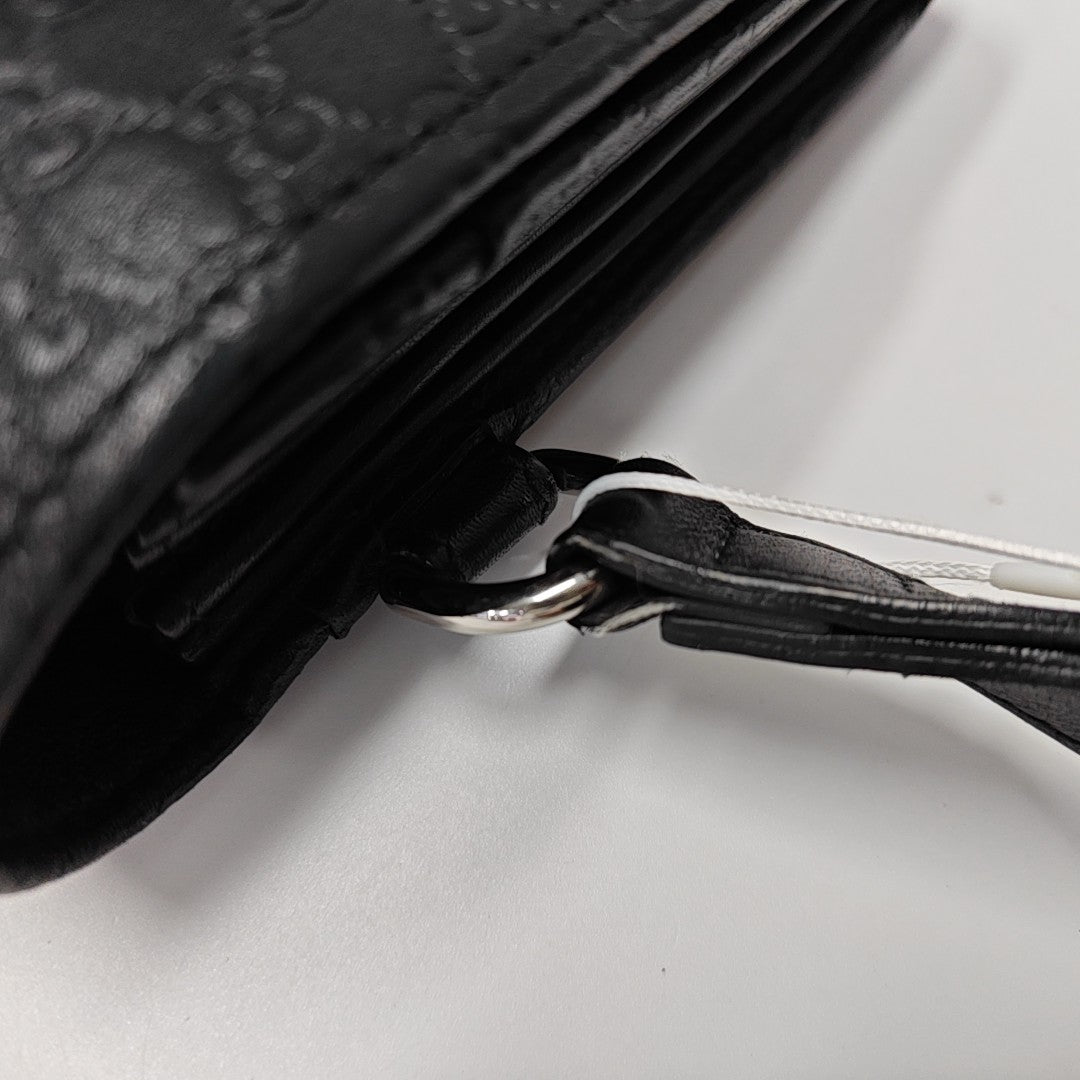 Monogram Calfskin Clutch Black