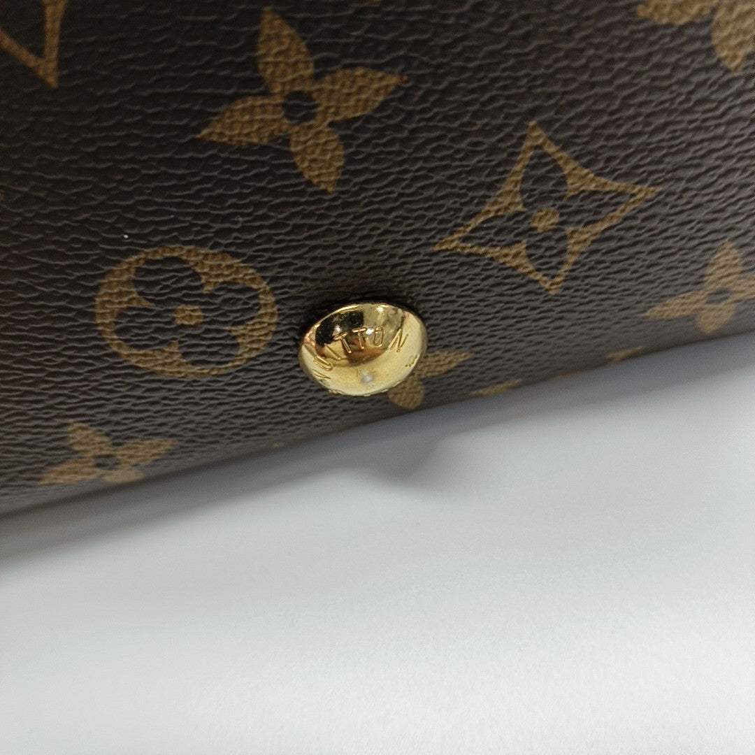 CARRYALL MM Monogram Coated Canvas Brown