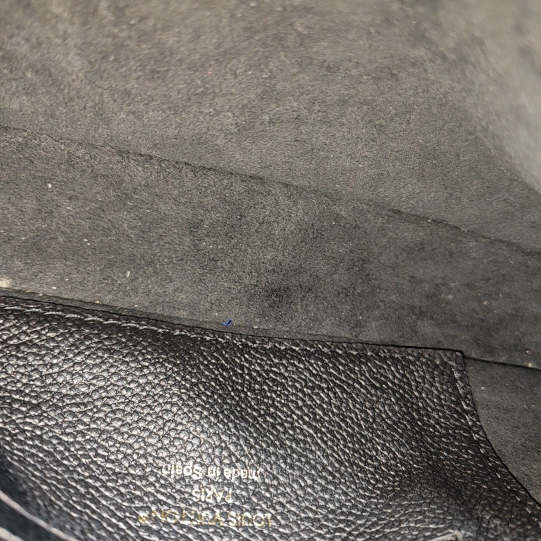 IVY Monogram Calfskin Black