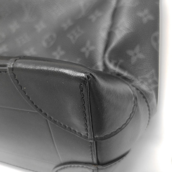 STEAMER Monogram Coated Canvas Black
