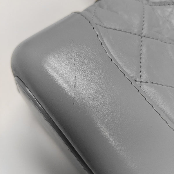 GABRIELLE Small Quilted Calfskin Blue