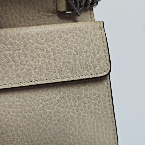 Dionysus Super Mini Calfskin Beige