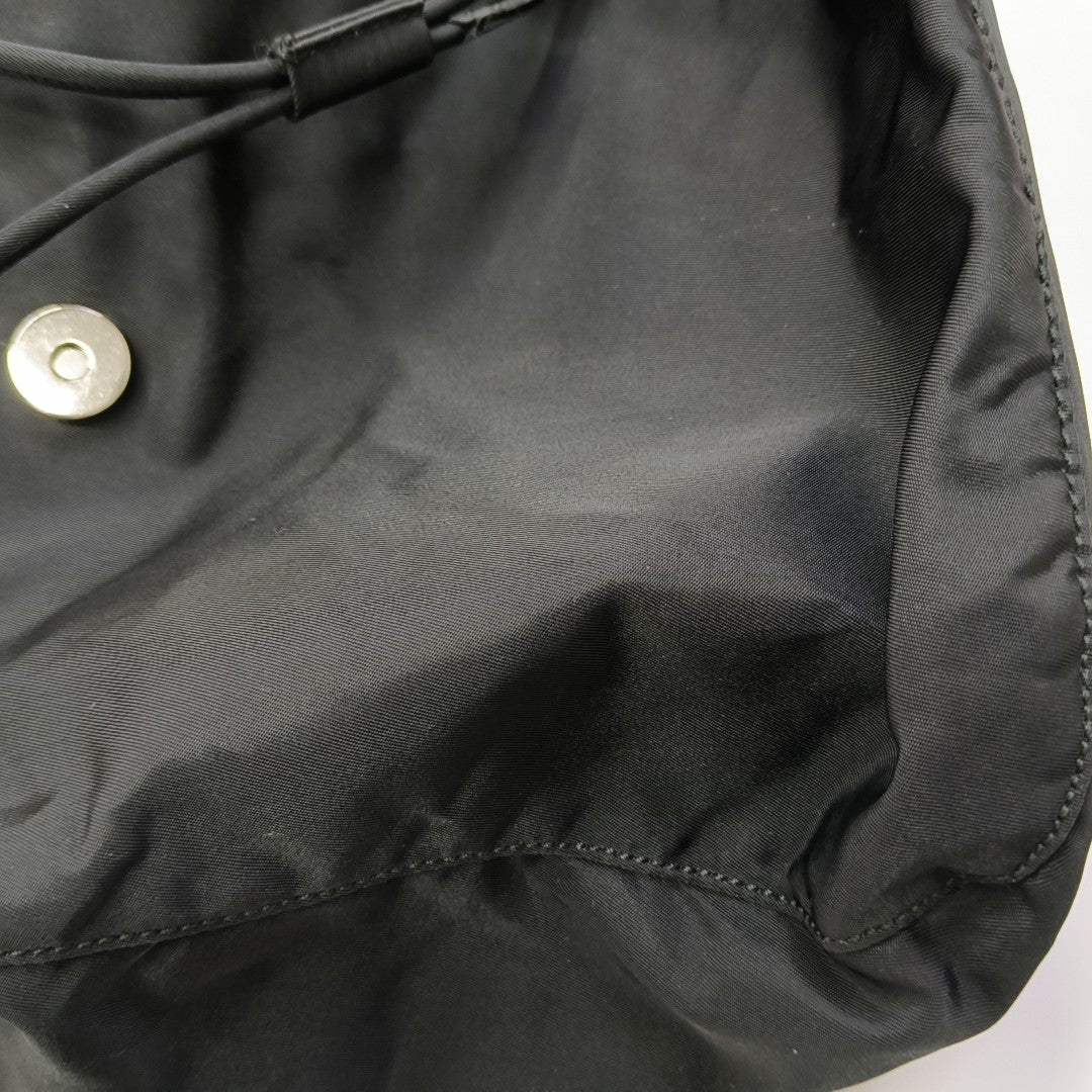 Nylon Backpack Black