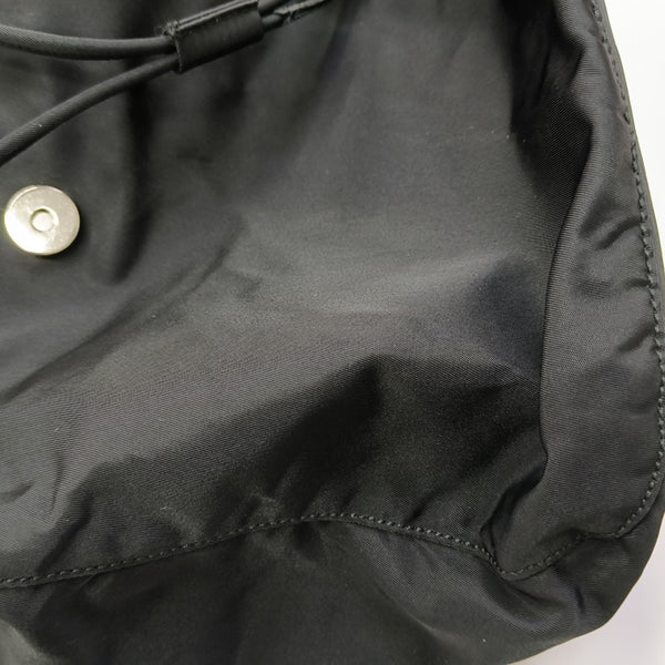 Nylon Backpack Black