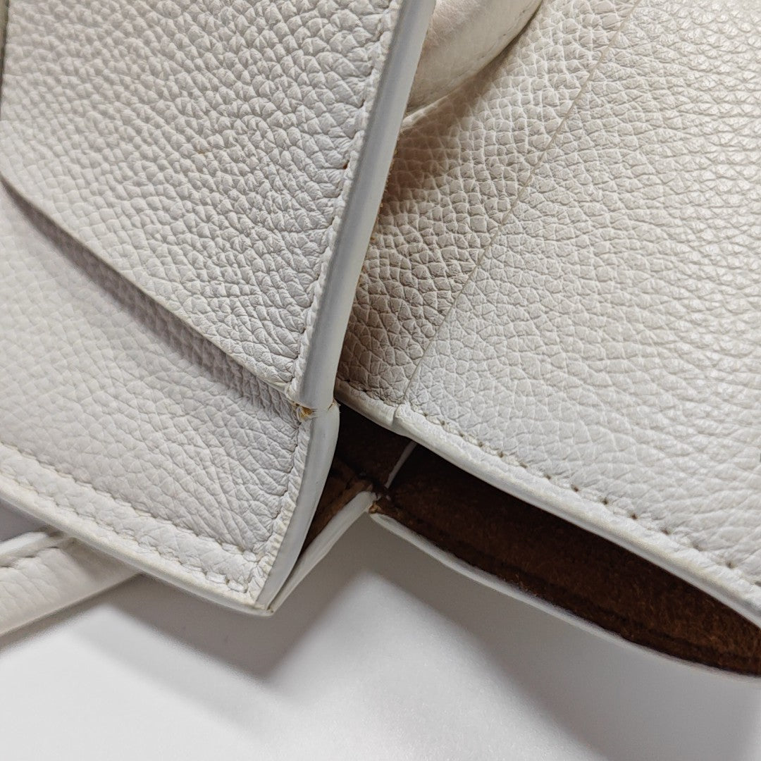 Arco Small Calfskin White