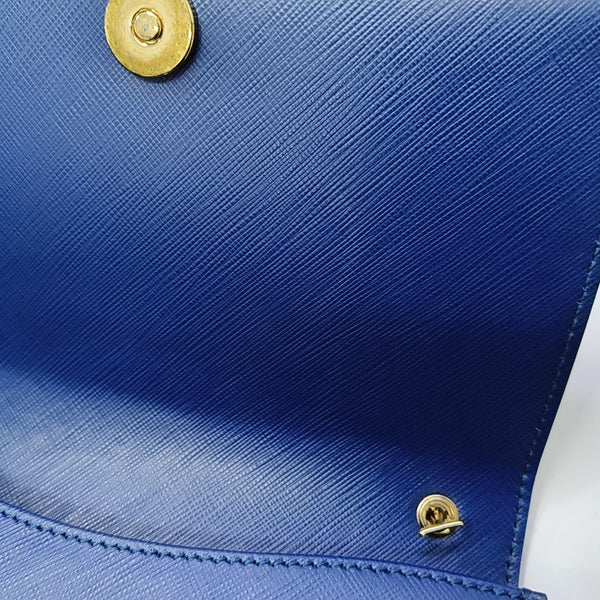 Ginny Calfskin Blue
