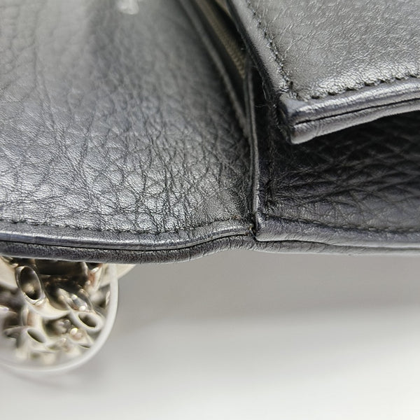 Diorama Small Calfskin Black
