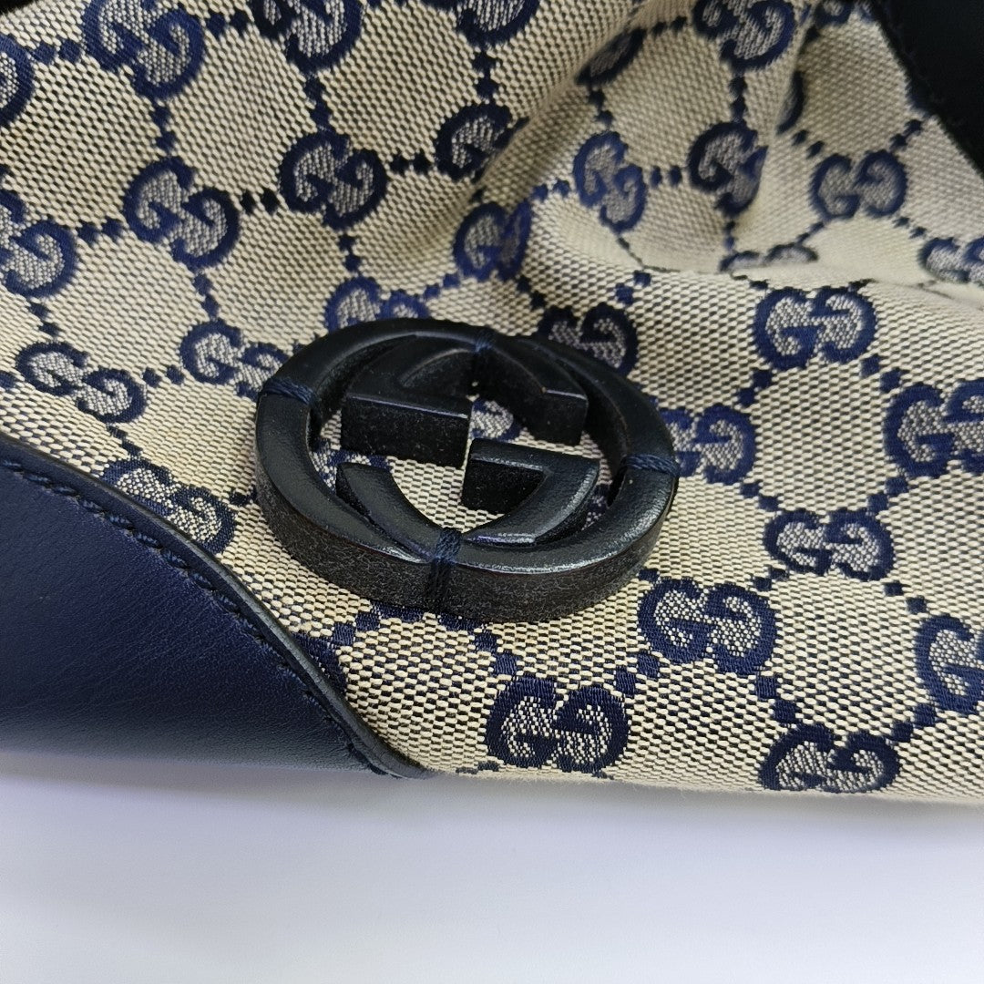 Monogram Canvas Top Handle Bag Beige