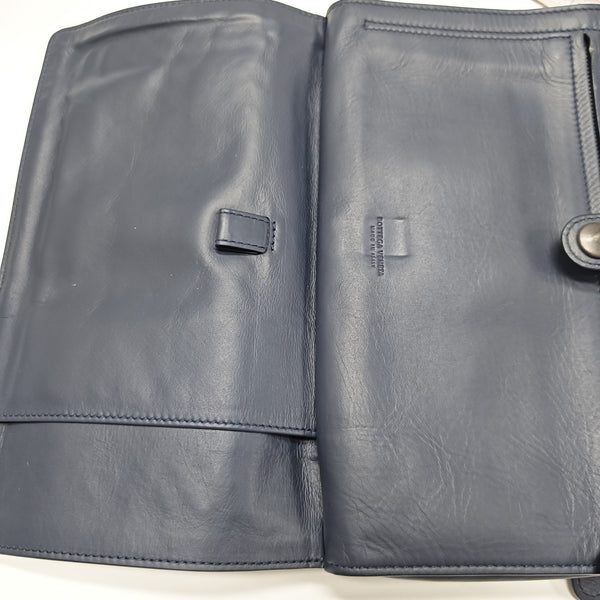 Calfskin Clutch Blue