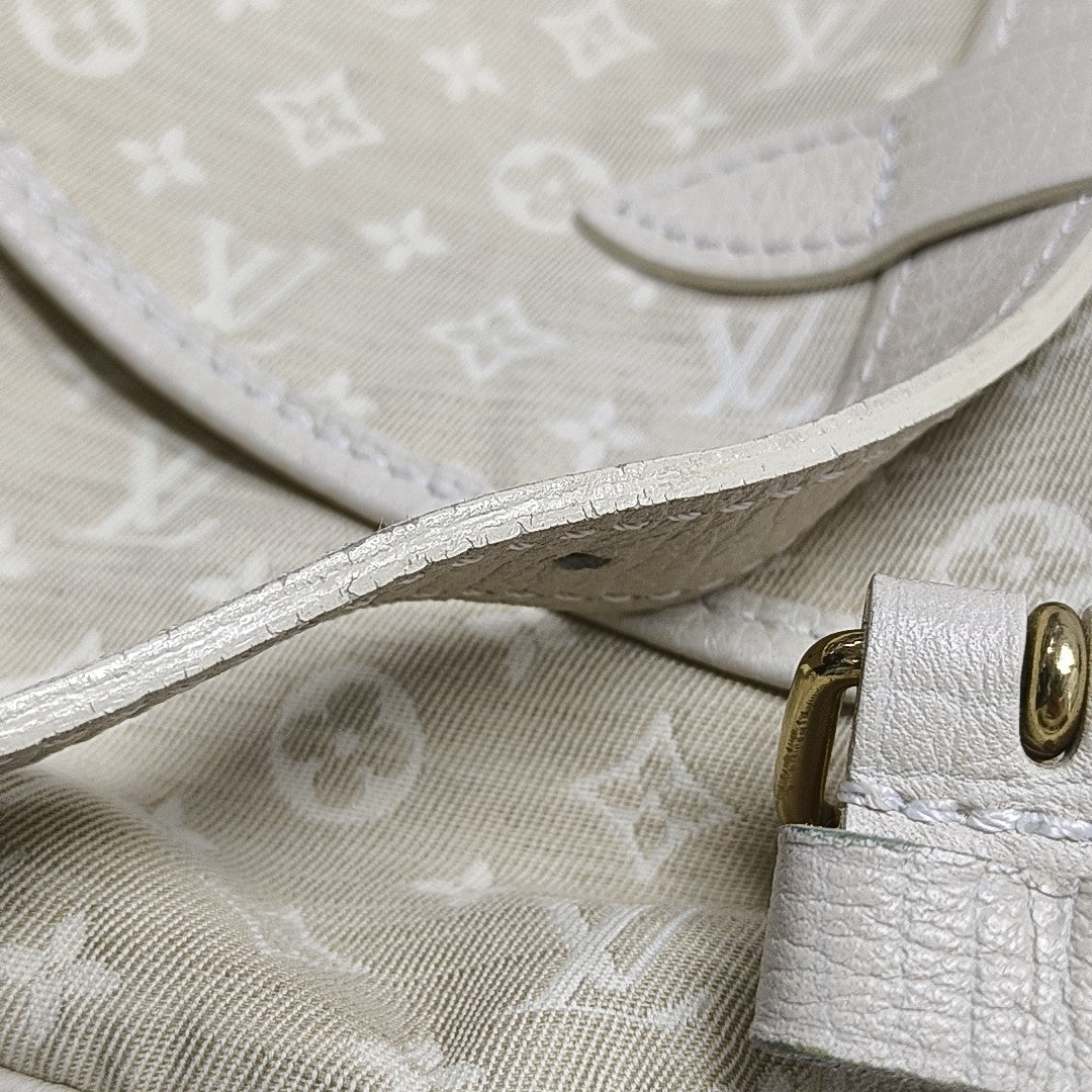 SAUMUR 28 Monogram Canvas Beige