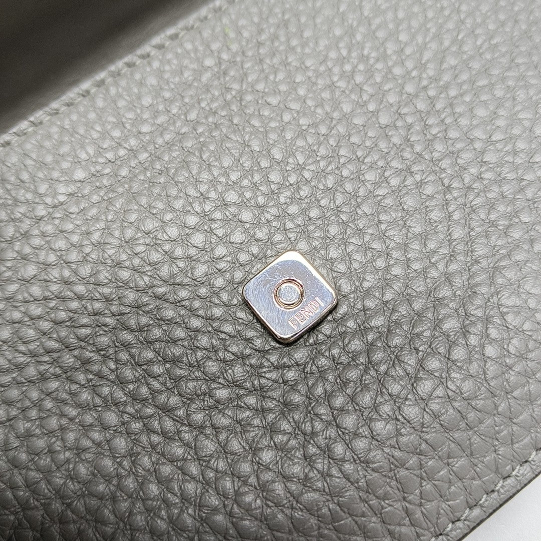 Baguette Mini Calfskin Gray