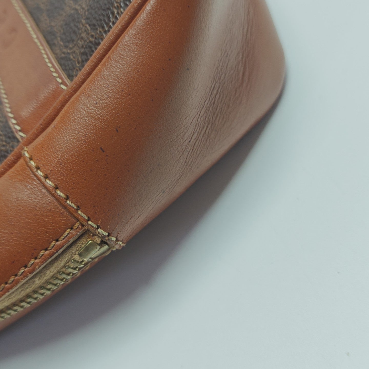 MACADAM Coated Canvas Brown