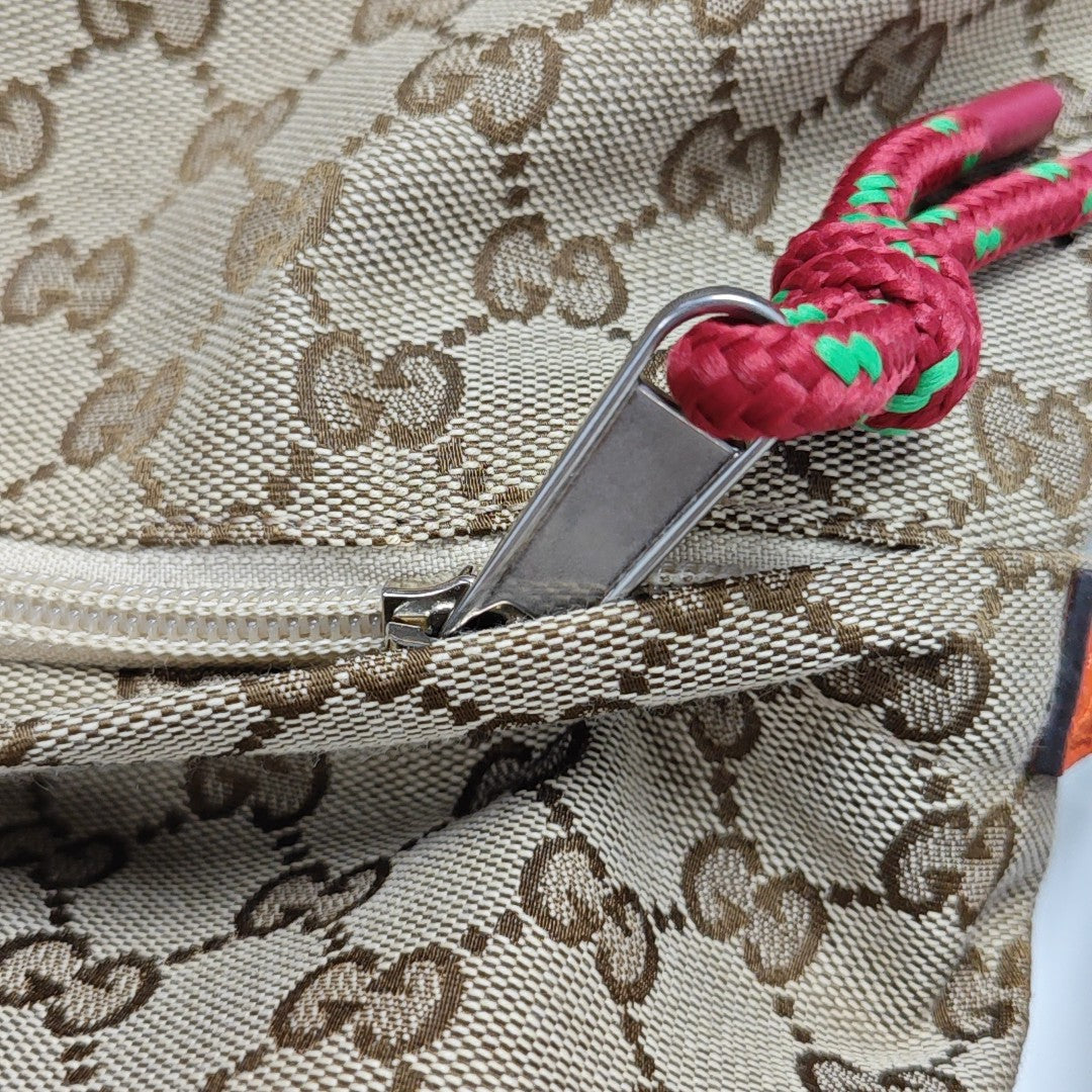 The North Face X Gucci Monogram Canvas Beige