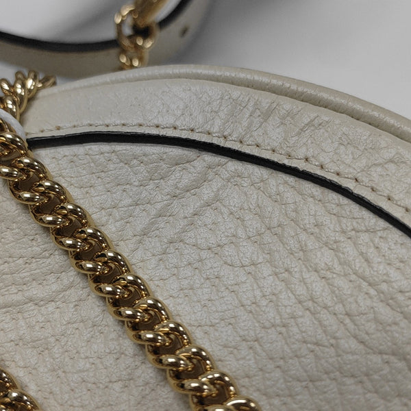 Ophidia Mini Calfskin White