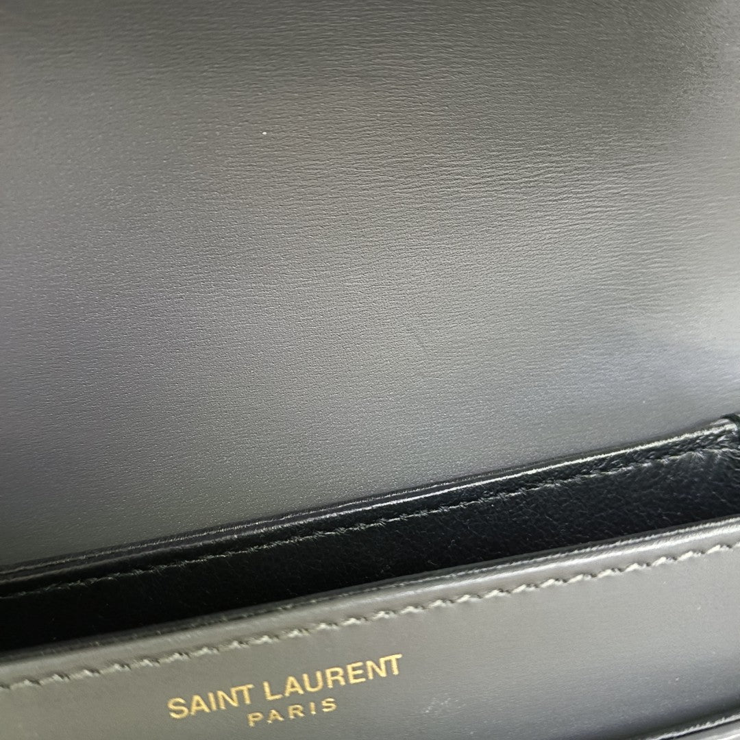 SOLFERINO Small Calfskin Gray
