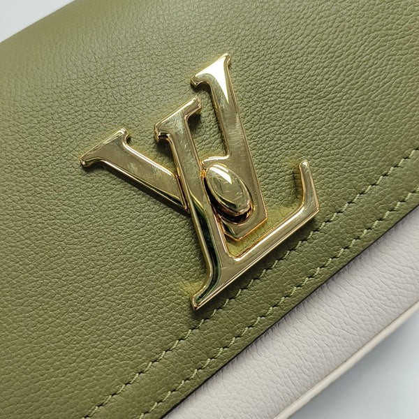 LOCKME TENDER Calfskin Green