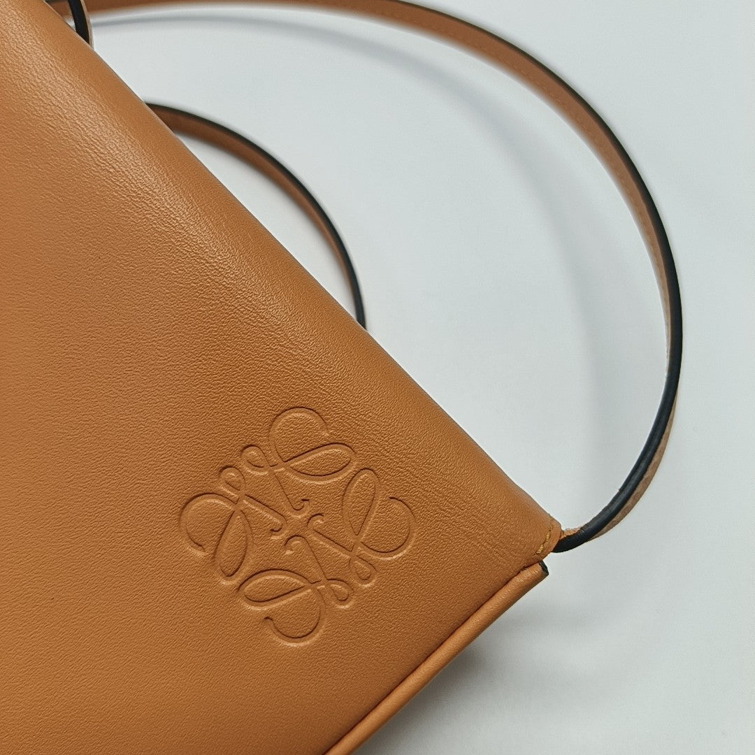 Heel Small Calfskin Orange