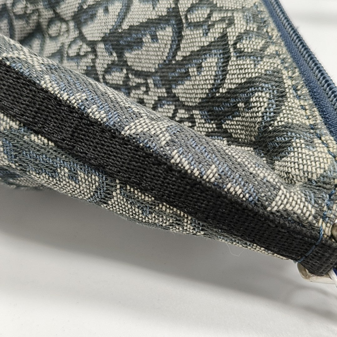 Vintage Trotter Oblique Canvas Blue