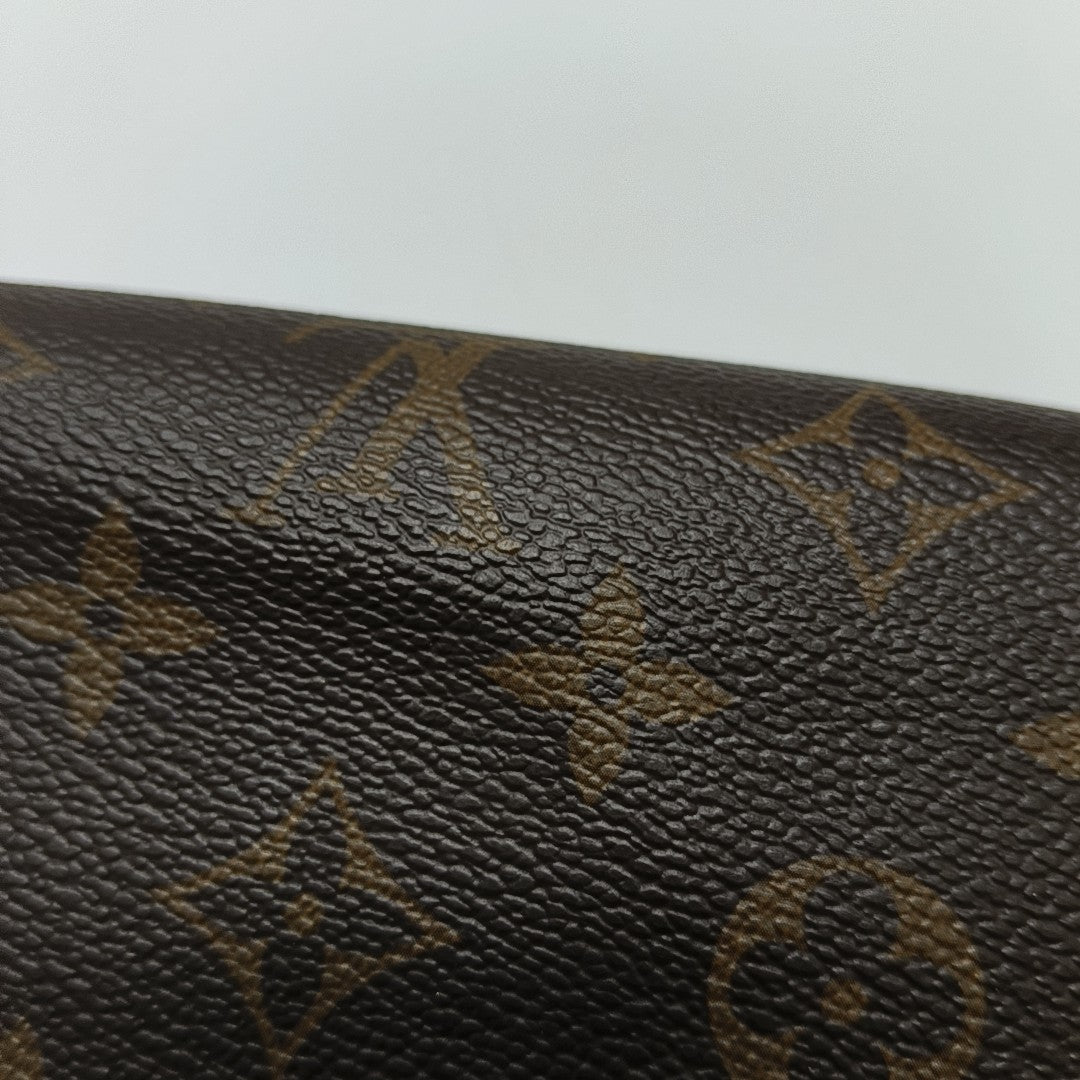 FÉLICIE Monogram Coated Canvas Brown