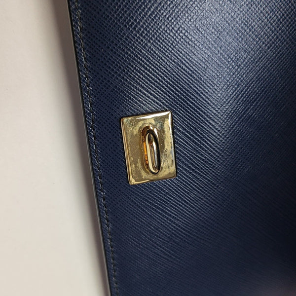 Ginny Calfskin Blue