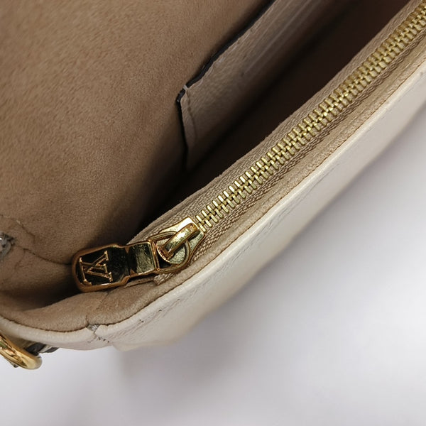 IVY Monogram Calfskin Beige