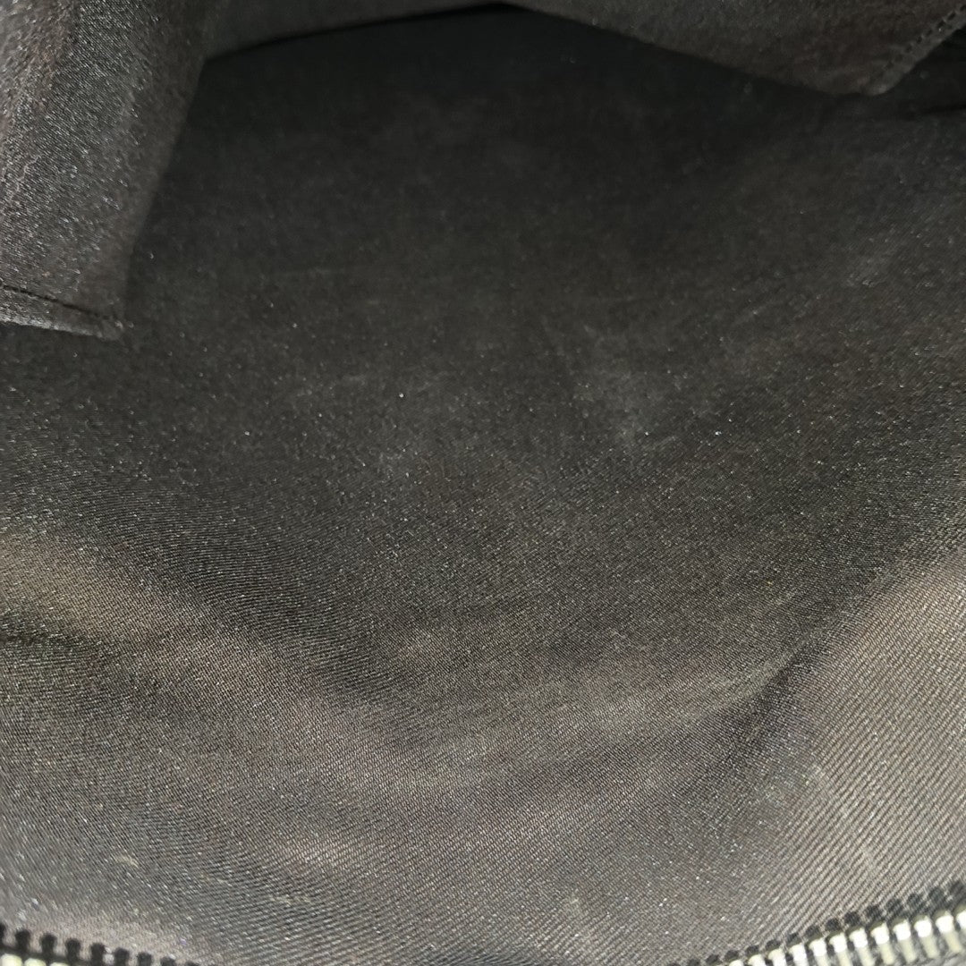 GG Supreme Monogram Coated Canvas Black
