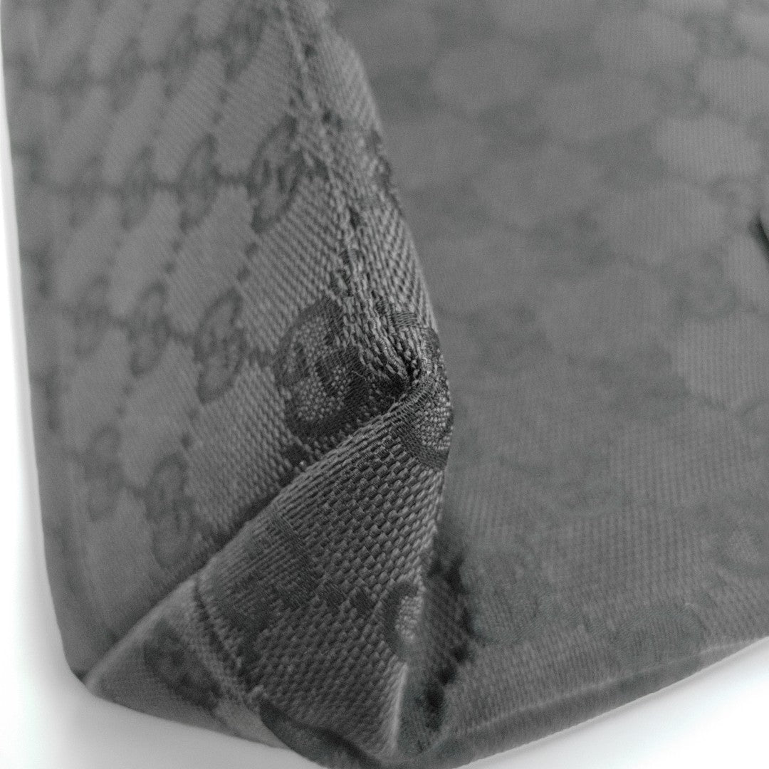 Monogram Canvas Top Handle Bag Black
