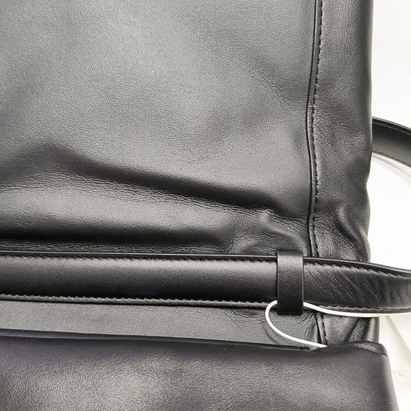 Calfskin Shoulder Bag Black