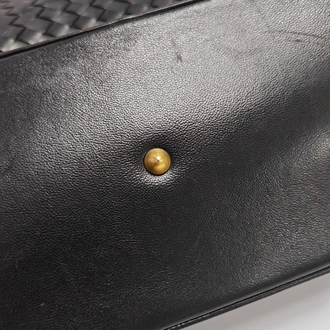 Calfskin Shoulder Bag Black