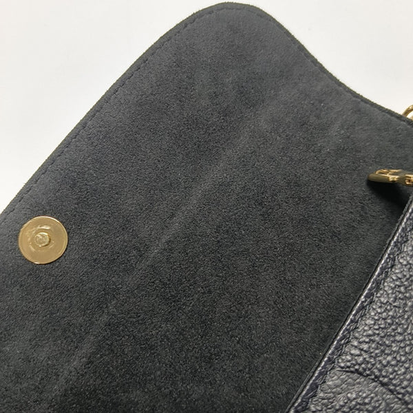 IVY Monogram Calfskin Black
