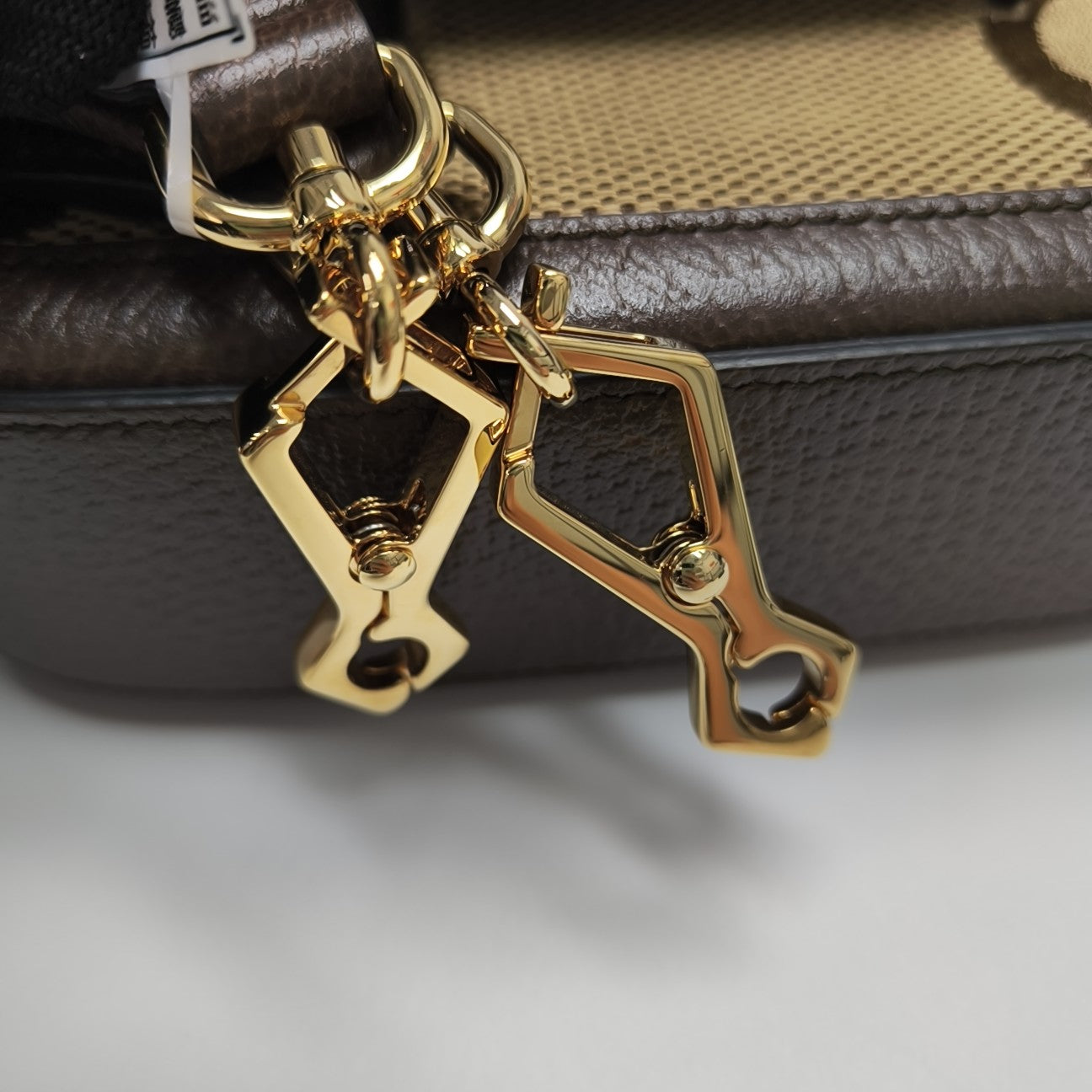 Horsebit 1955 Mini Monogram Canvas Beige