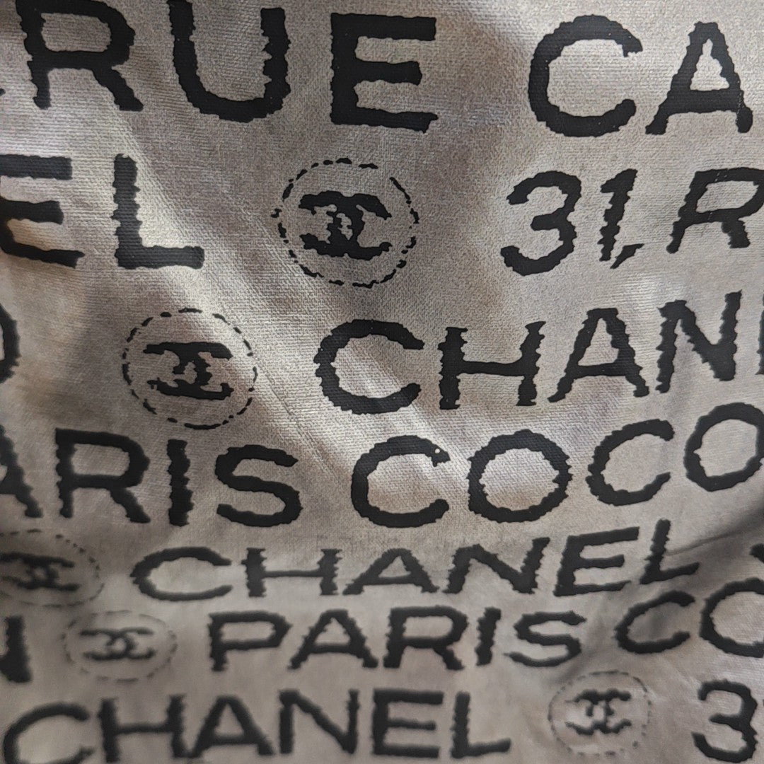 Plastic Tote Bag Gray