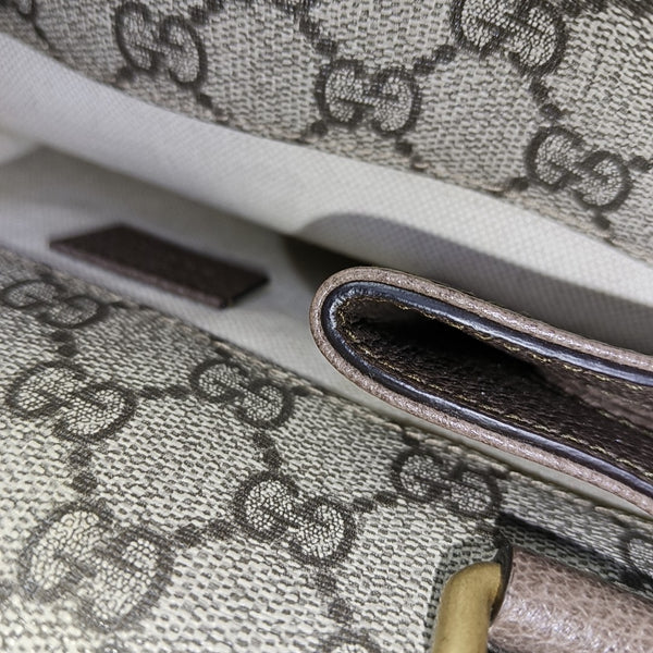 Neo Vintage Small Monogram Coated Canvas Beige