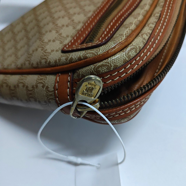 Authenticated pre-owned  MACADAM CLUTCHES Coated Canvas Beige - Clutch at Looply