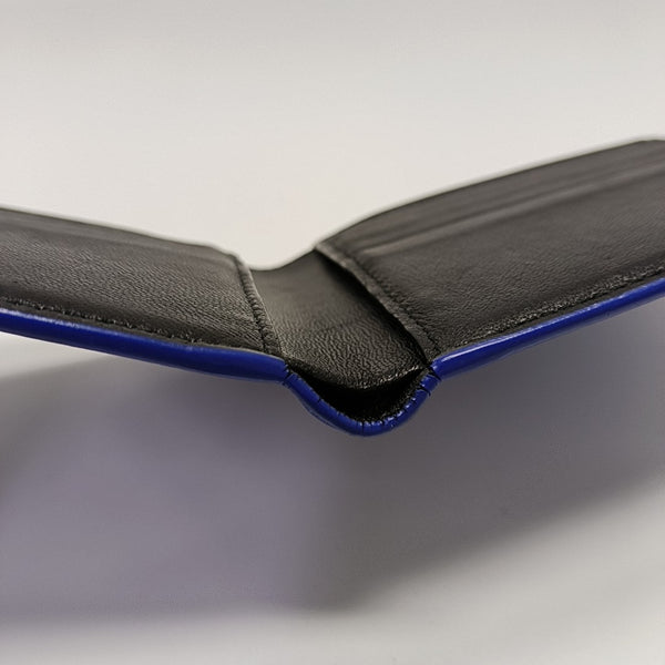 Calfskin Wallet Blue