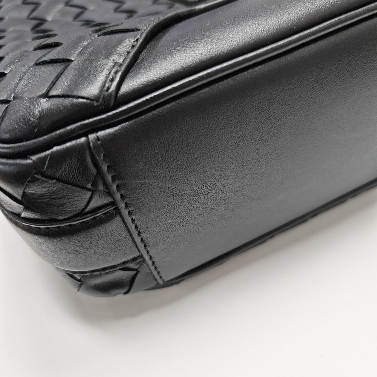 Calfskin Shoulder Bag Black