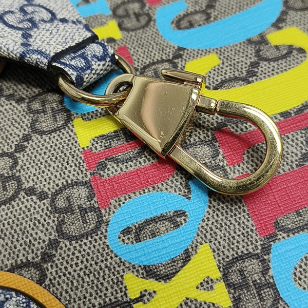 Retro Mini Monogram Coated Canvas Beige