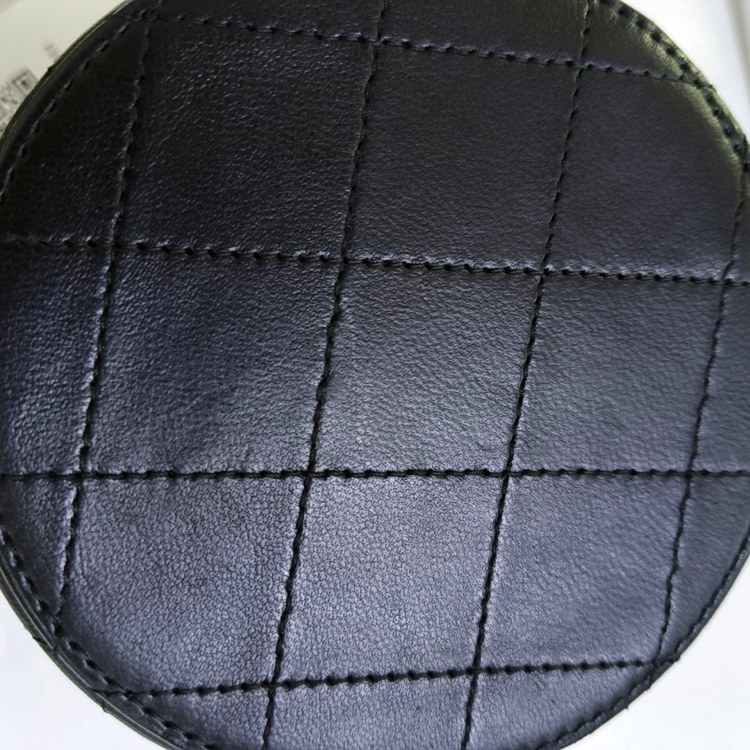 Quilted Lambskin Black