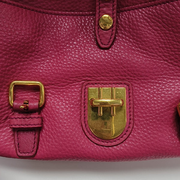 Calfskin Shoulder Bag Red