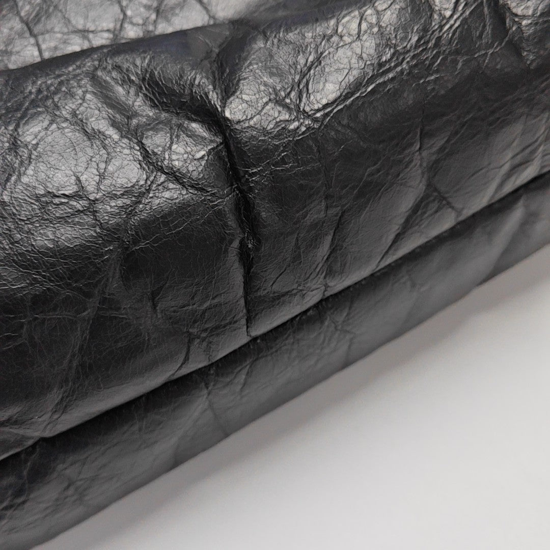 Puffer Small Calfskin Black
