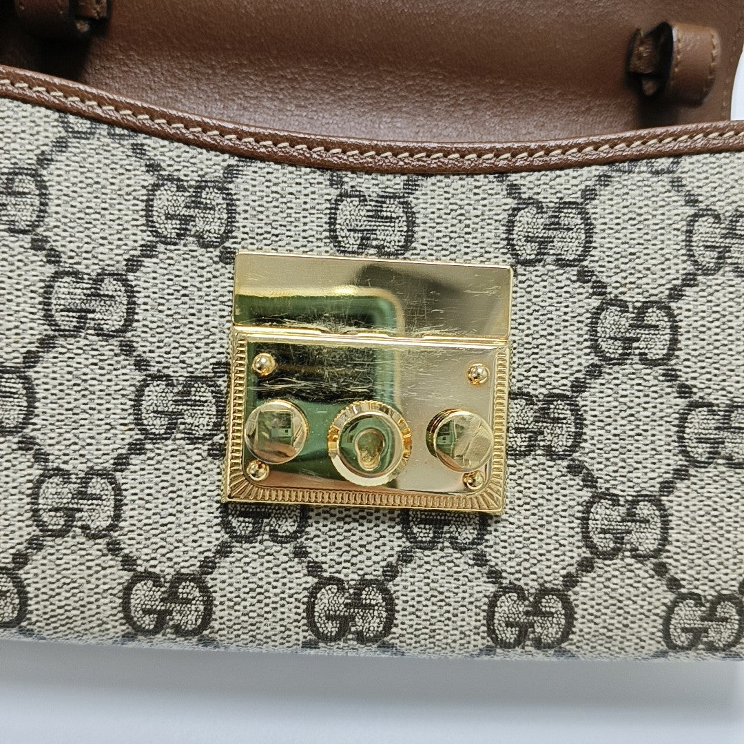 Padlock Mini Monogram Coated Canvas Multicolor