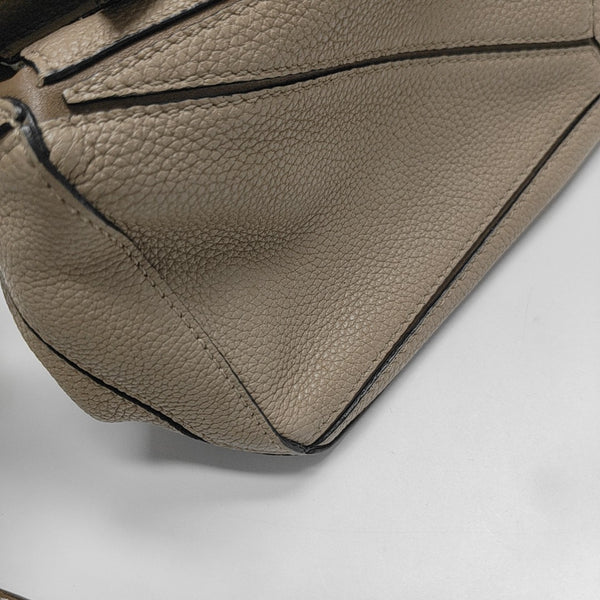 Puzzle Mini Calfskin Gray