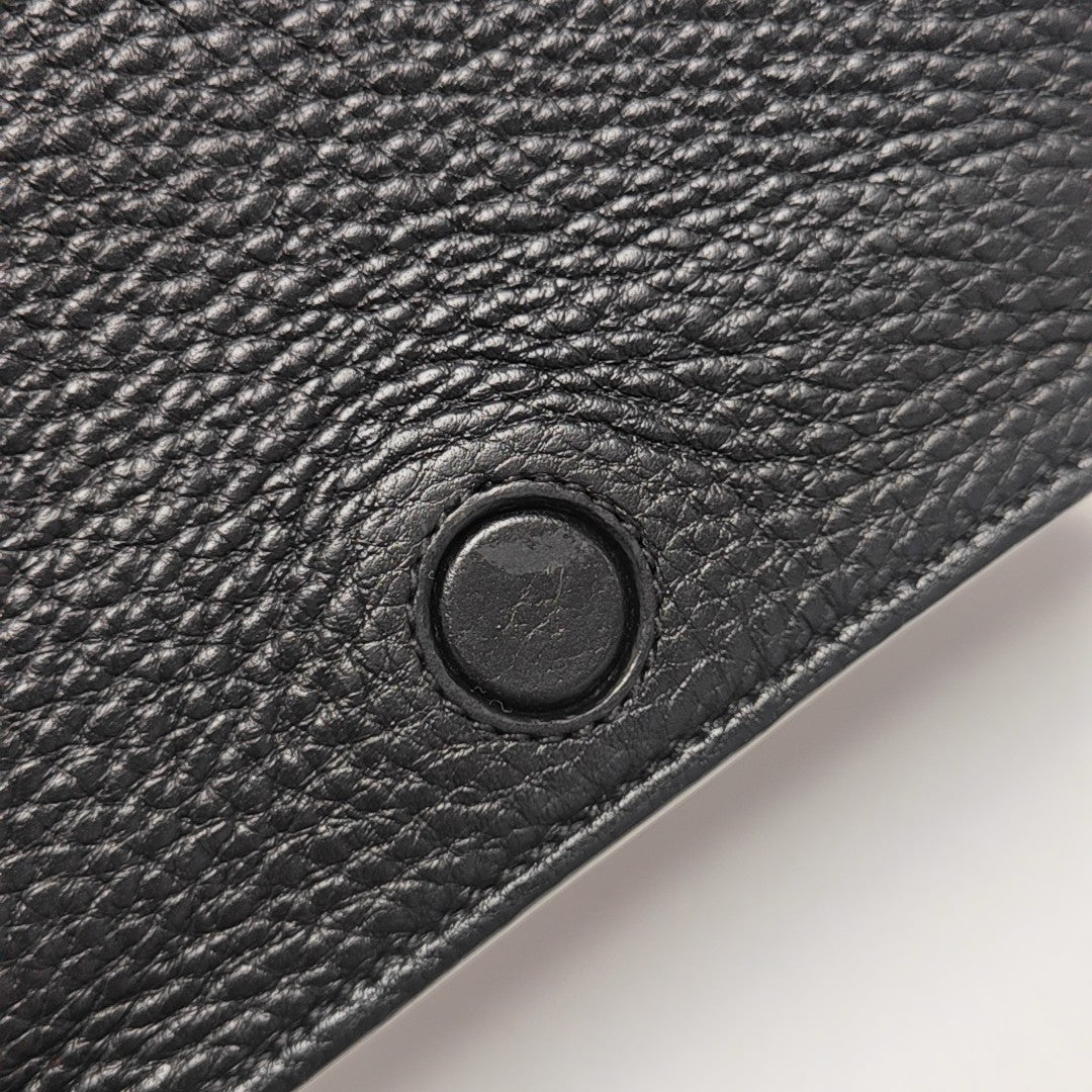Calfskin Shoulder Bag Black