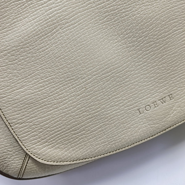 Calfskin Shoulder Bag Beige