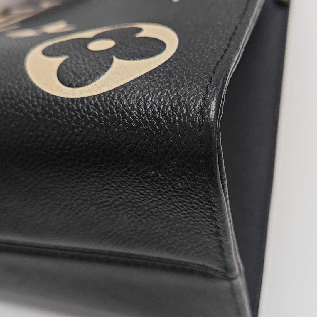 ONTHEGO MM Monogram Calfskin Black