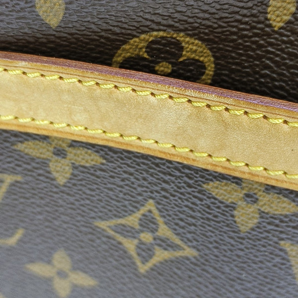 REPORTER PM Monogram Coated Canvas Brown