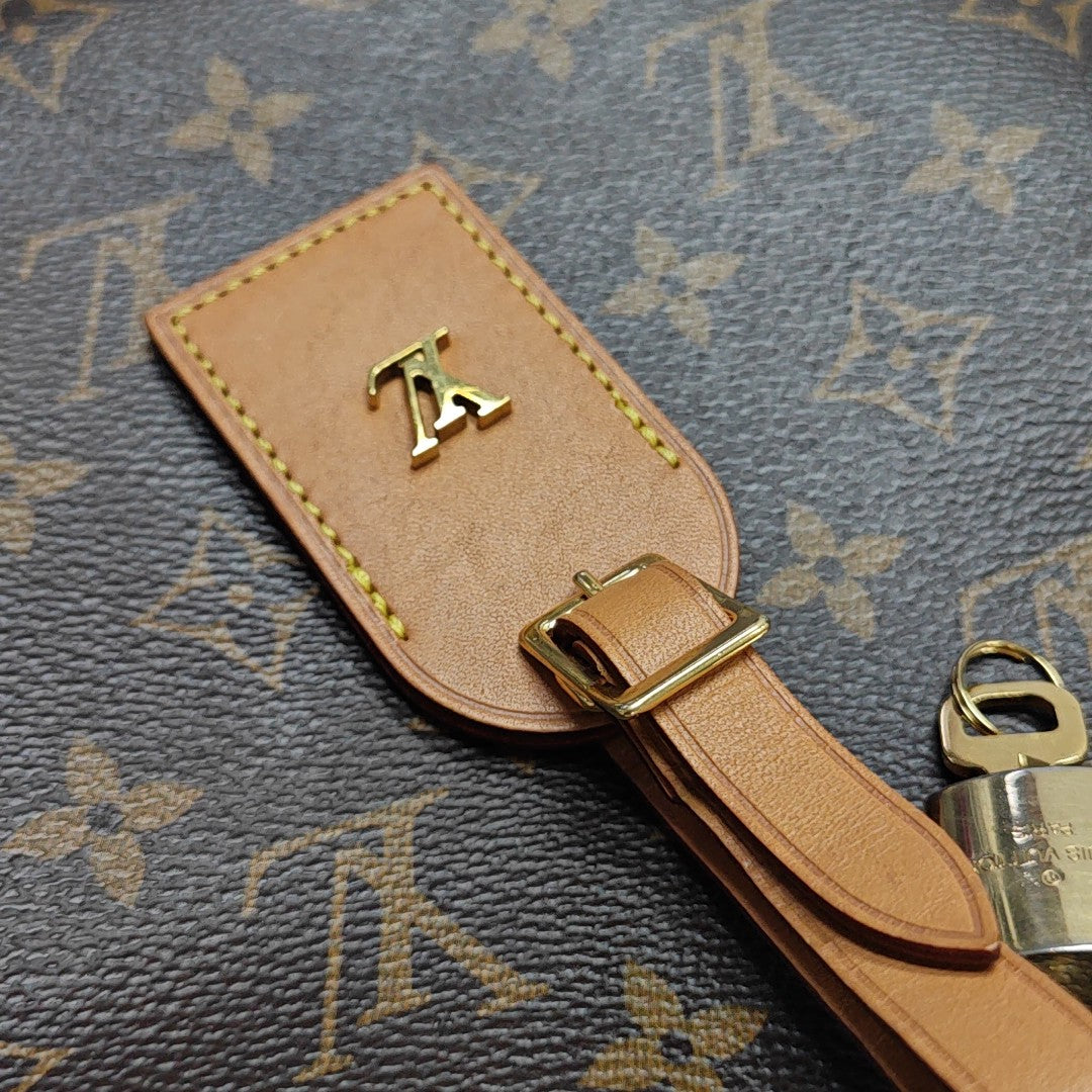 BOITE CHAPEAU MM Monogram Coated Canvas Brown