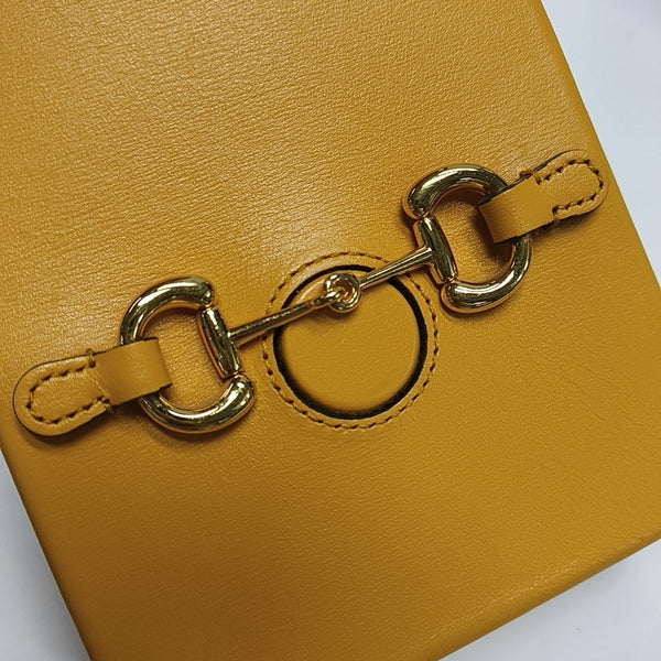 Horsebit 1955 Mini Calfskin Yellow