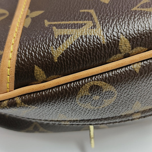 DEAUVILLE Monogram Coated Canvas Brown