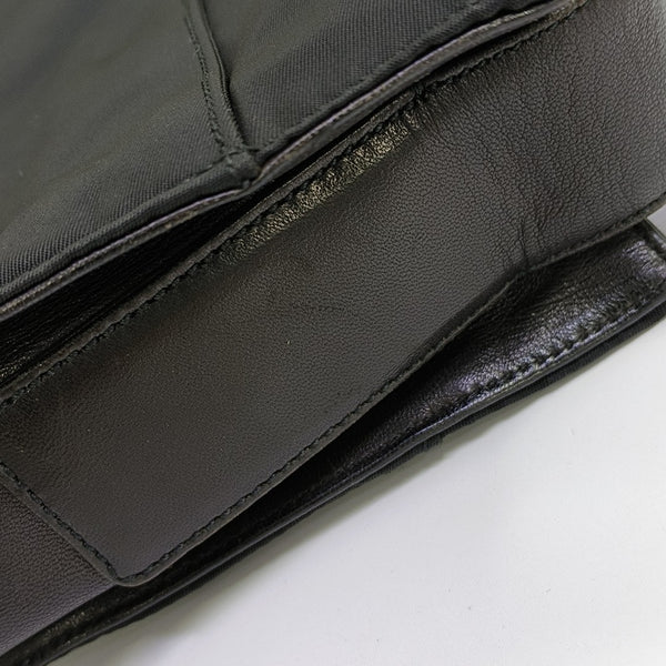 Nylon Shoulder Bag Black
